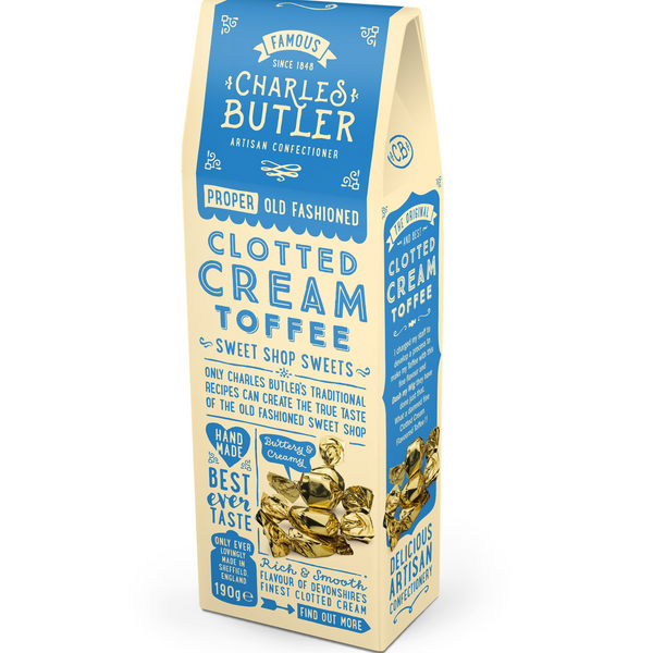 Charles Butler Clotted Cream Toffees 190g
