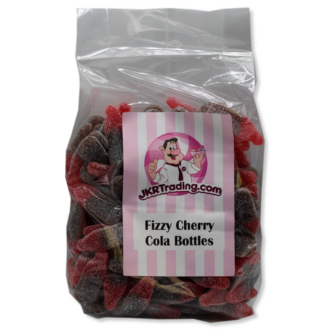 Fizzy Cherry Cola Bottles 1KG Sharebag