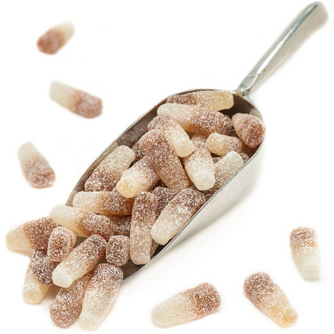 fizzy cola bottles sour cola bottles from 100grams