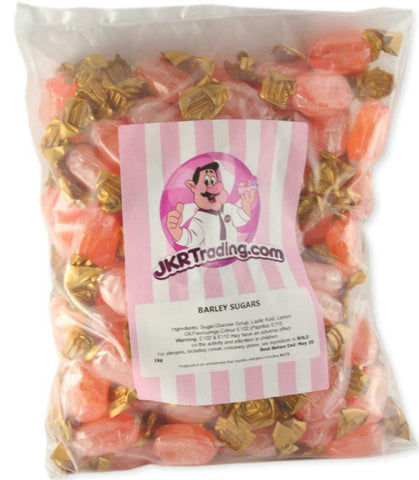 Barley Sugar 1KG Value Share Bag Of Wrapped Barley Sugars