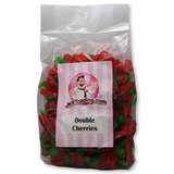 Double Cherries 1KG Share Bags Of Cherry Flavoured Jelly Sweets