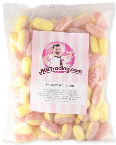 Rhubarb And Custard 1kg Sharebag - JKR Trading