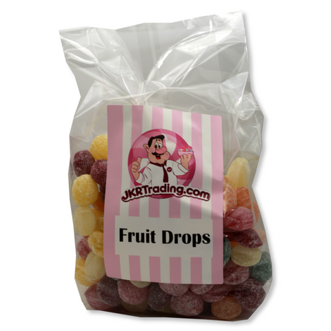Fruit Drops  Boiled Sweets 1KG Value Bag