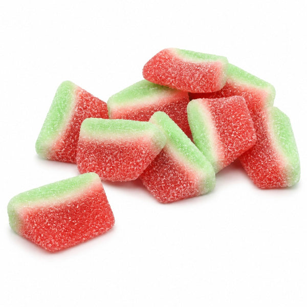 Fizzy Watermelon Slices | Watermelon Jelly Sweets | Choose Weight | Freshly Packed