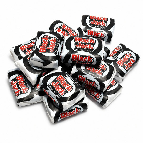 Traditional Black Jacks Aniseed Chews | Choose Weight | Individually Wrapped