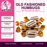 Old Fashioned Humbugs  Traditional Mint Boiled Sweets  Choose Your Weight