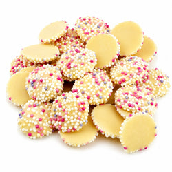 White Jazzies Snowies Snowdrops White Chocolate From 100G.