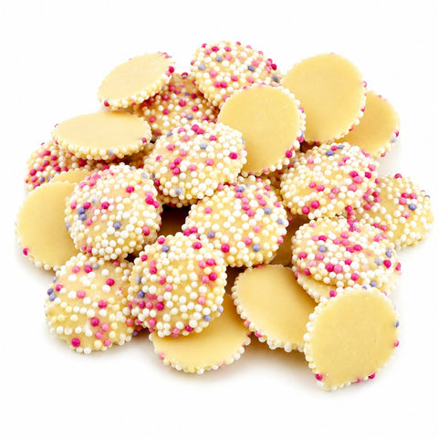 White Jazzies Snowies Snowdrops White Chocolate From 100G.