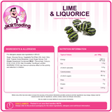 Lime And Liquorice Individually Wrapped Boiled Sweets From 100Grams