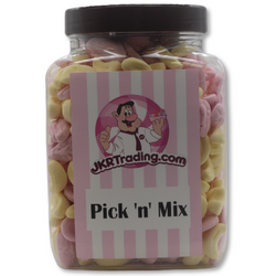 shrimp And Banana Foam Mix Sweet Jar Gift Jar Barratts Foam Mix