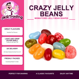 Crazy Jelly Beans | Assorted Fruit Flavour Jelly Beans | Choose Weight | Freshly Packed