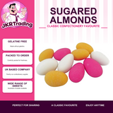 sugared almonds wedding favours from 100 grams