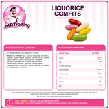 Liquorice Comfits | Sugar Coated Liquorice Sweets | Choose Weight | Freshly Packed