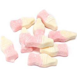 Strawberry Milkshake Bottles | Strawberry Flavour Gums | Choose Weight | Freshly Packed