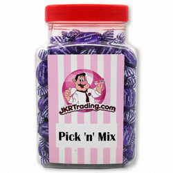 Blackcurrant And Liquorice Sweet Jar A Gift jar Full Of Blackcurrant And Liquorice Sweets