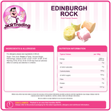 Edinburgh Rock | Fruity Soft & Crumbly Sweets | Choose Weight | Freshly Packed