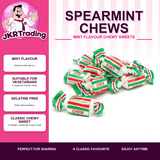 Spearmint Chews Individually Wrapped Sweets From 100Grams