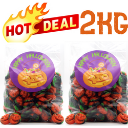 Pumpkins 2kg Mega Deal, Novelty Gummy Sweets