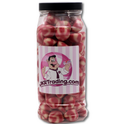 Strawberry Twist Kisses Victorian Sweet Jar