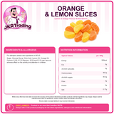 Orange & Lemon Slices | Citrus Boiled Sweets | Choose Weight