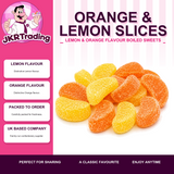 Orange & Lemon Slices | Citrus Boiled Sweets | Choose Weight