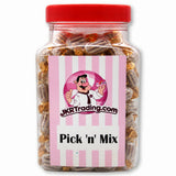 Old Fashioned Humbugs | Large Sweet Jar | Mint Boiled Sweets | Reusable PET Jar
