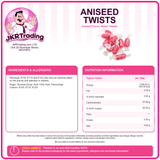 Aniseed Twists – Traditional Aniseed Boiled Sweets | Individually Wrapped | Choose Your Weight