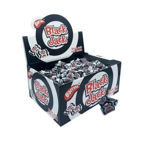 Barratt Black Jacks - 400 Count Tub - The Original Aniseed Flavoured Chews