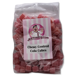 Chewy Centred Cola Cubes 1KG Share Bag