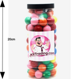 Multi Coloured Gobstoppers Victorian Style Sweet Jar