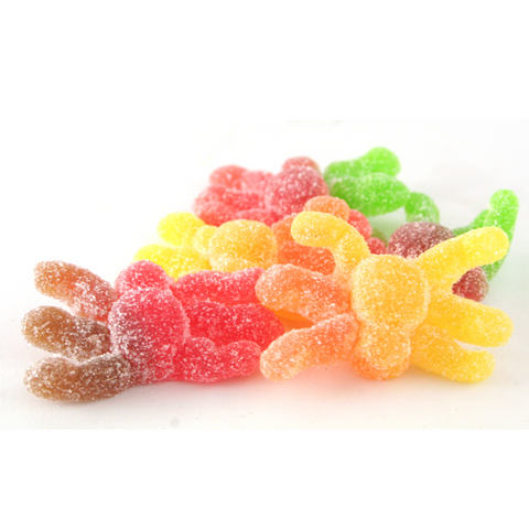 Sour Spiders Halloween Favourites Assorted Fruit Flavoured Jelly Sweets With A Sour Sugar Coatings