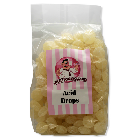 Acid drops 1KG Share Bag Of Unwrapped Acid Sour Sweets