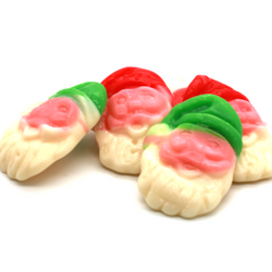 Father Christmas Santa Claus Novelty Fruit Flavoured Jellies From 100Grams