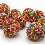 Rainbow Berries Fruit Flavour Jellies Coated in Non Pareils from 100Grams
