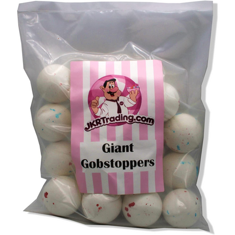 White Giant Gobstoppers Value Bag