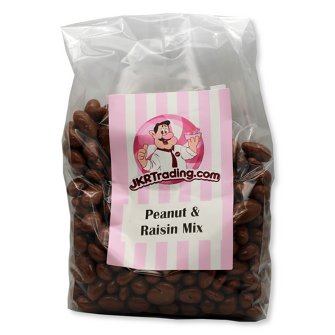 1KG Milk Chocolate Peanut Raisin Mix Raisins and Peanuts with A Chocolate Flavoured Coating