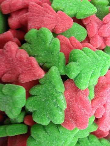 sour christmas trees stocking fillers party treats - JKR Trading