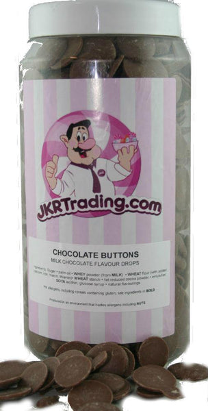 Chocolate Drops Sweet Jar A Gift Jar Full Of Chocolate Drops - JKR Trading