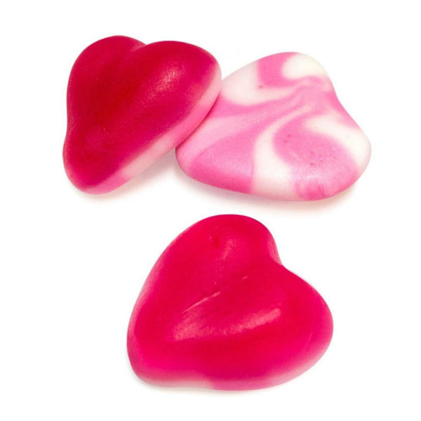 Red And White Jelly Hearts  From 100Grams - JKR Trading