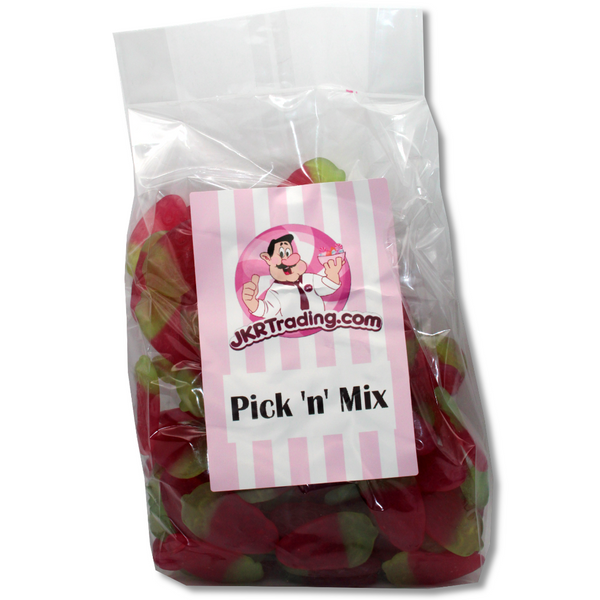 Giant Strawberries Novelty Strawberry Flavoured Jellies 800Gram Value Bag