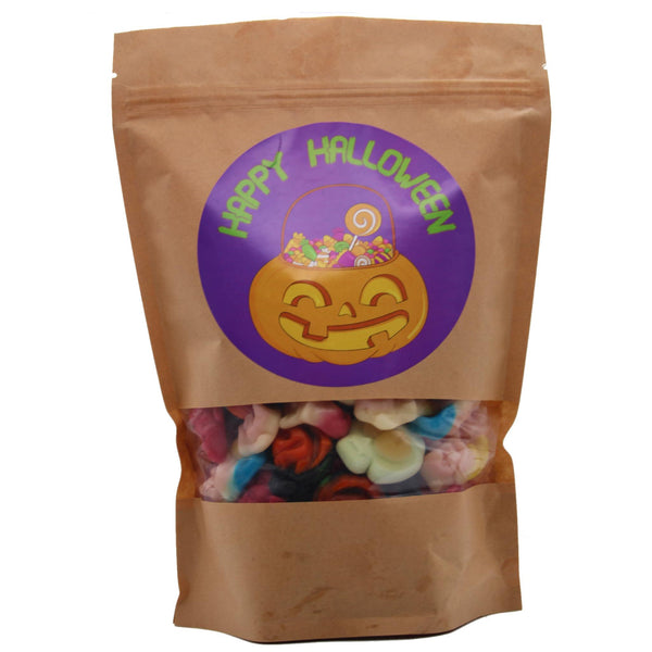 Halloween Mix Sweet Pouch Full Of Jelly Pumpkins Monsters Witches And Devils
