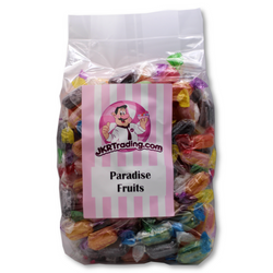 Paradise Fruits 1KG Share Bag Individually Wrapped Fruit Flavoured Boiled Sweets